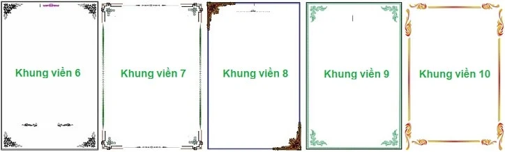 Tải Khung Viền Đẹp Cho Powerpoint Gallery 1