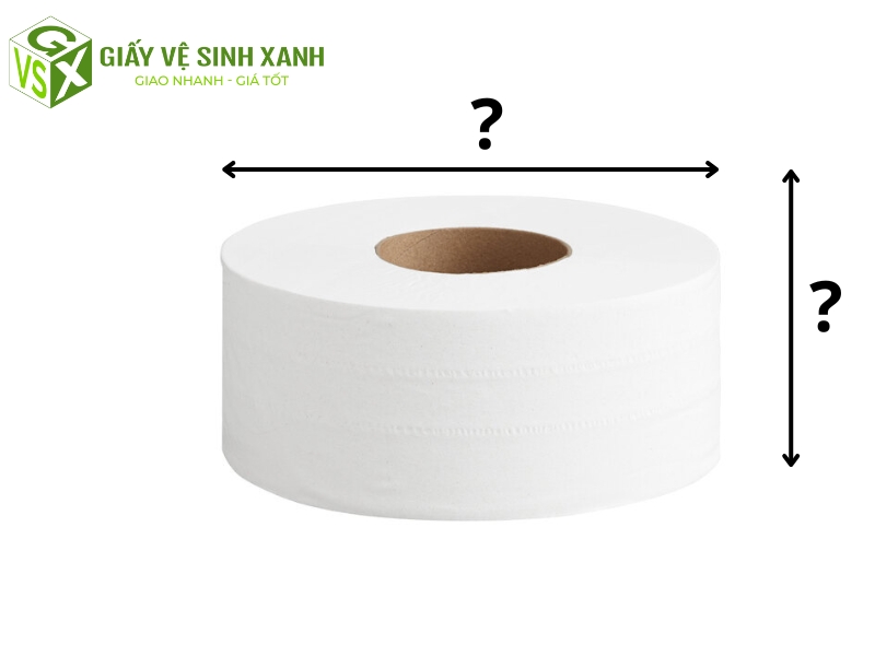 Kích thước cuộn giấy vệ sinh Gallery 2