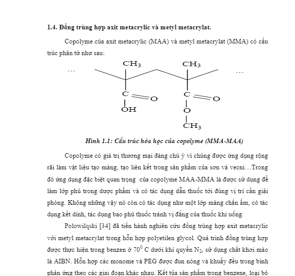 Trùng hợp Metyl Metacrylat Gallery 2