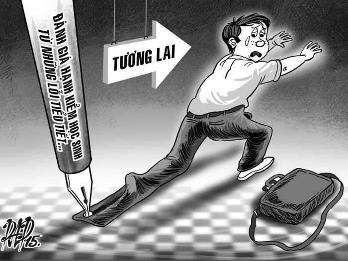 Bị đánh dấu bài thi THCS có bị hạ hạnh kiểm không? Gallery 1