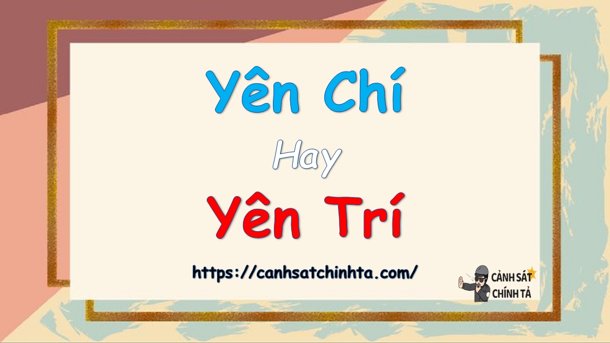 Yên trí là gì? Gallery 1
