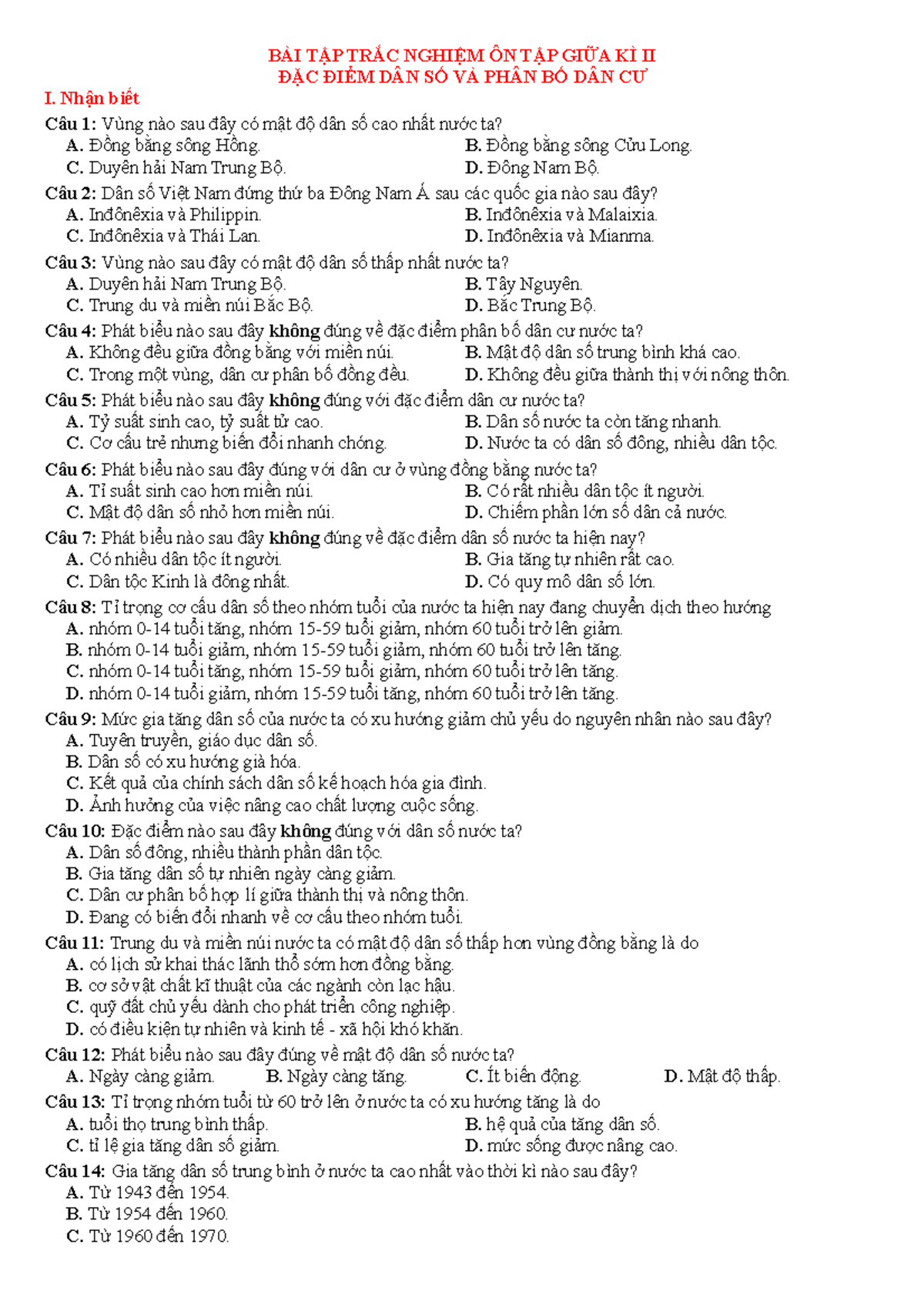 Nơi nào sau đây? Gallery 1