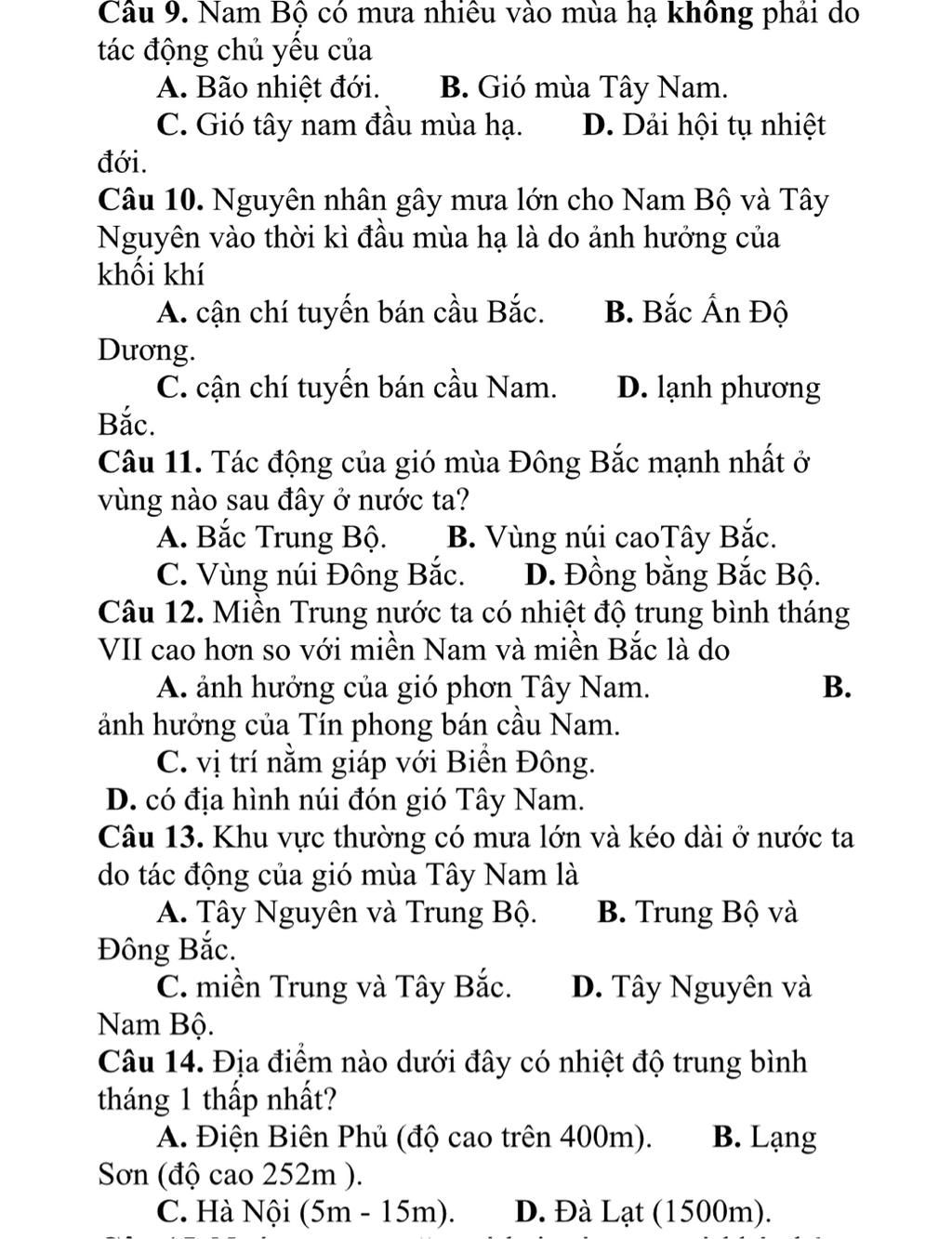 Nguyên nhân mưa lớn Nam Bộ và Tây Nguyên đầu mùa hạ Gallery 2
