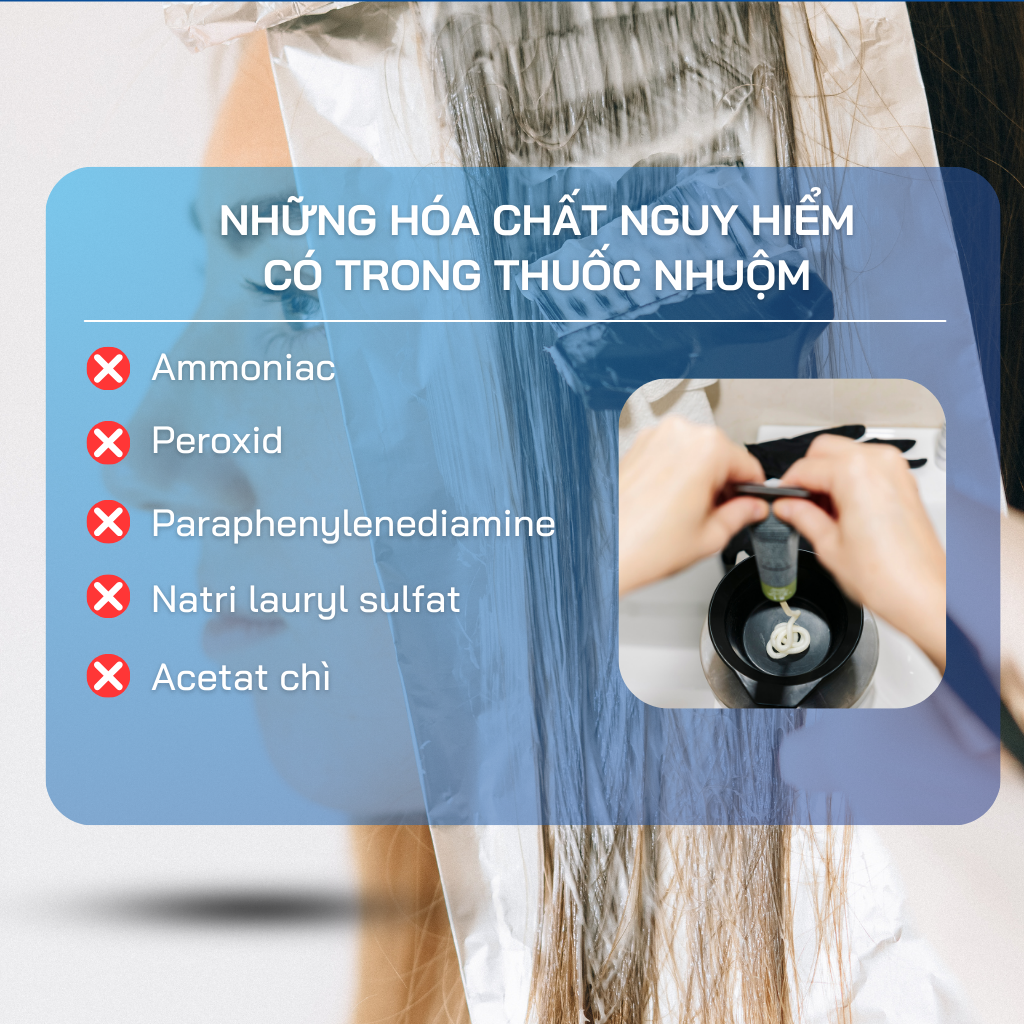 Tại sao nhuộm tóc lại rát da đầu? Gallery 2