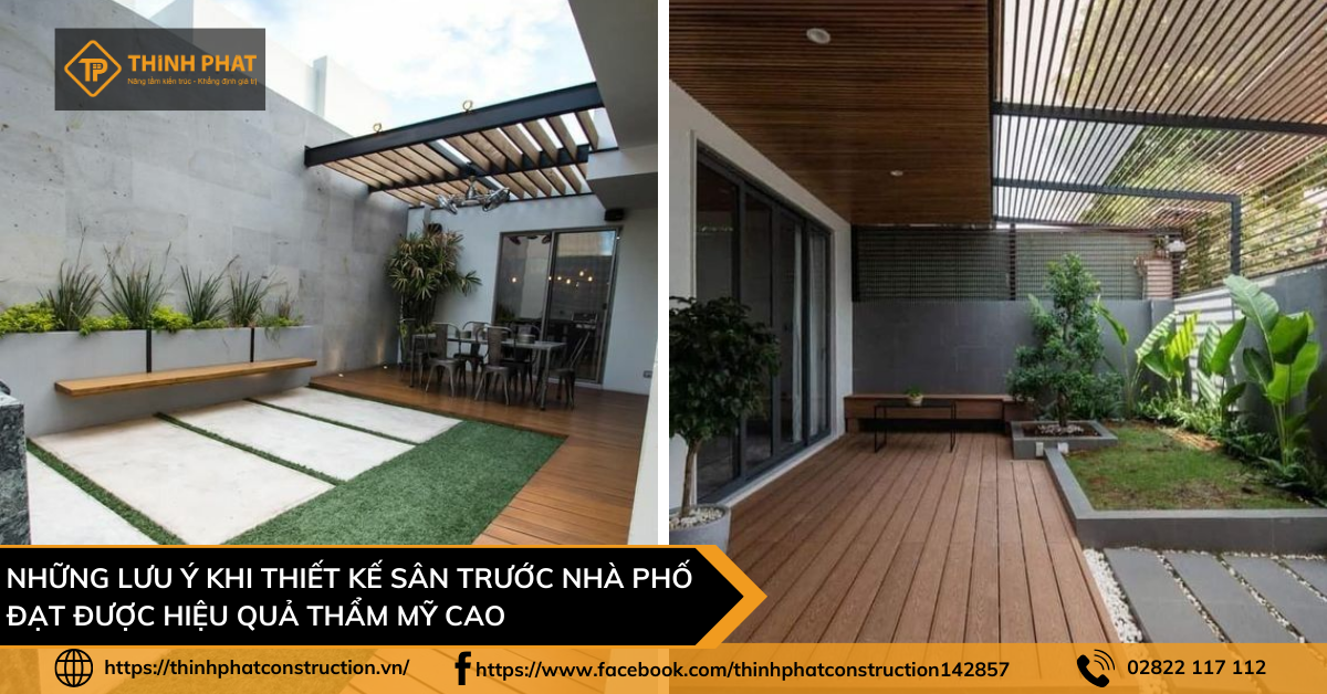 Thiết kế sân trước nhà đẹp và ấn tượng Gallery 1