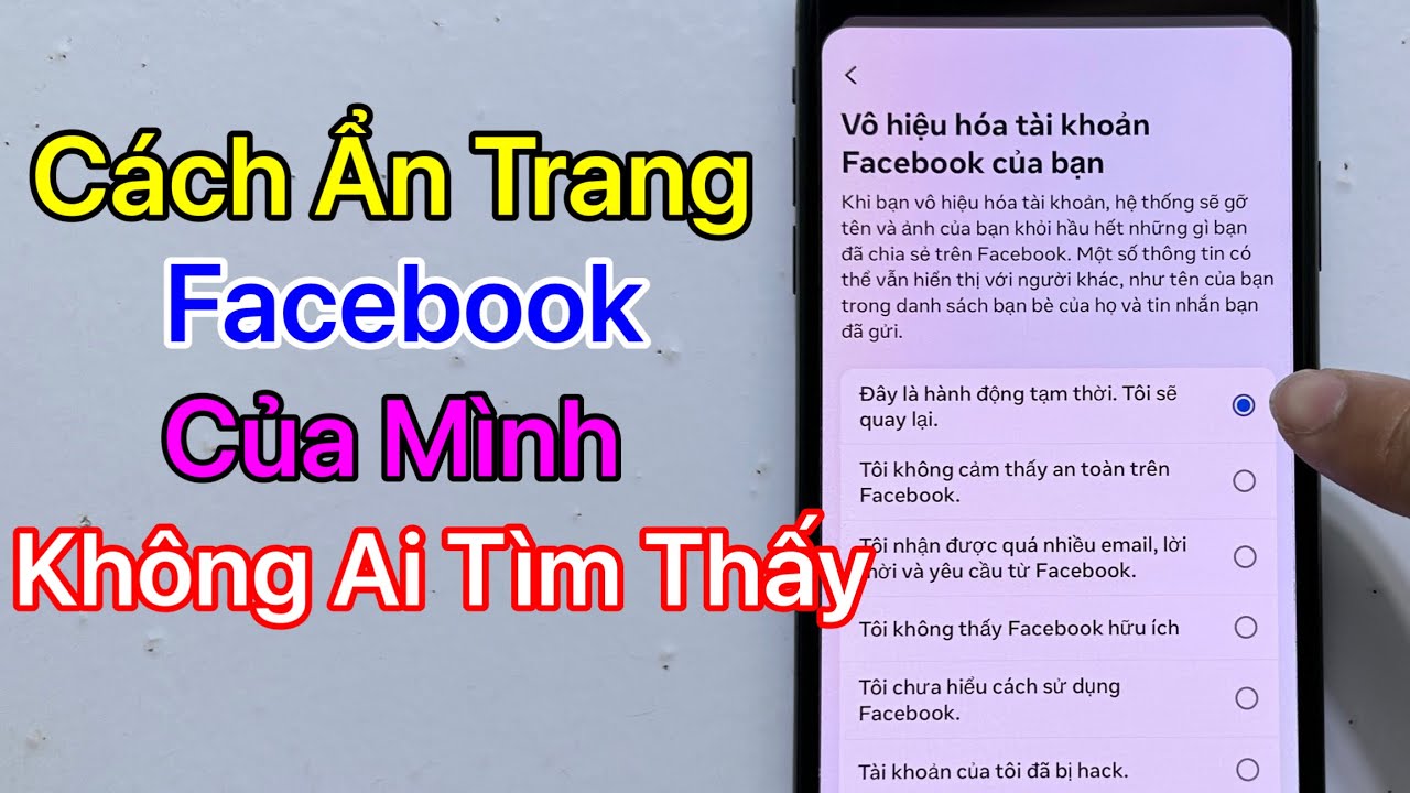 Cách Ẩn Facebook Của Mình - Hướng Dẫn Chi Tiết