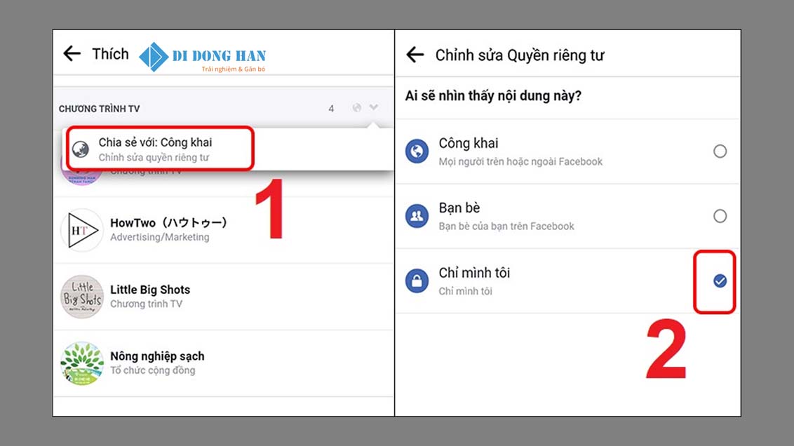 Cách bạn bè không nhìn thấy comment của mình