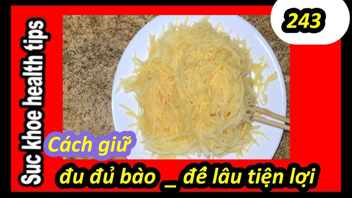 Cách Bảo Quản Đu Đủ Bào Sợi Để Giữ Được Độ Giòn Ngọt Gallery 2