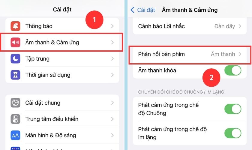 Bật rung khi im lặng iOS 16 Gallery 1