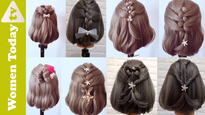 Cách Bện Tóc Ngắn