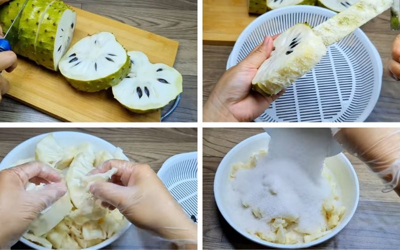 Cách Bổ Mãng Cầu Đơn Giản, Nhanh Chóng và Hiệu Quả
