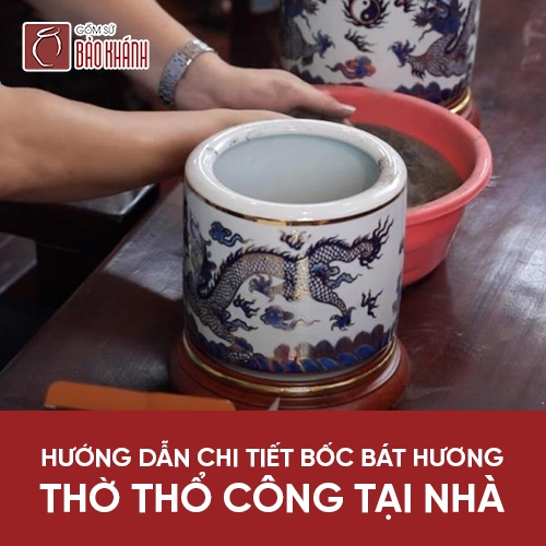 Cách Bốc Bát Hương Thổ Công Chuẩn Nhất