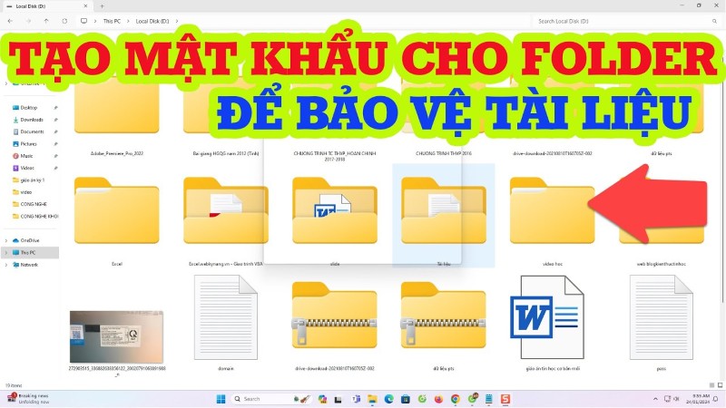 Cài Mật Khẩu Folder: Hướng Dẫn Chi Tiết và An Toàn Gallery 1