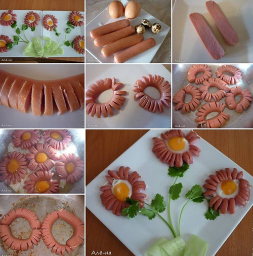 Cách Cắt Xúc Xích Đẹp