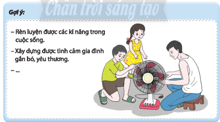 Ý kiến cho rằng trong gia đình mọi người cần biết yêu thương chia sẻ công việc với nhau Gallery 2