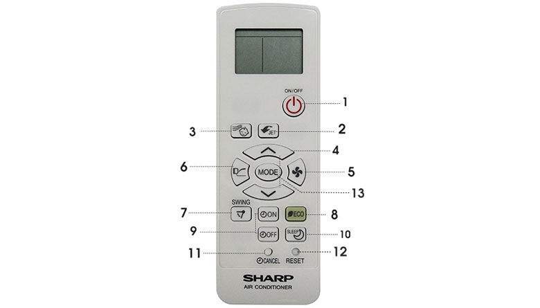 Cách Chỉnh Điều Hòa Sharp