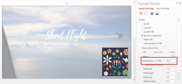 Cách chỉnh độ trong suốt của ảnh trong PowerPoint Gallery 2