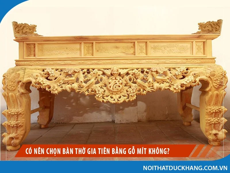 Bàn thờ gỗ mít ta - Sự lựa chọn hoàn hảo cho không gian tâm linh Gallery 2
