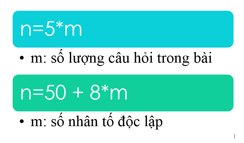 Công thức tính mẫu khảo sát chính xác nhất Gallery 2