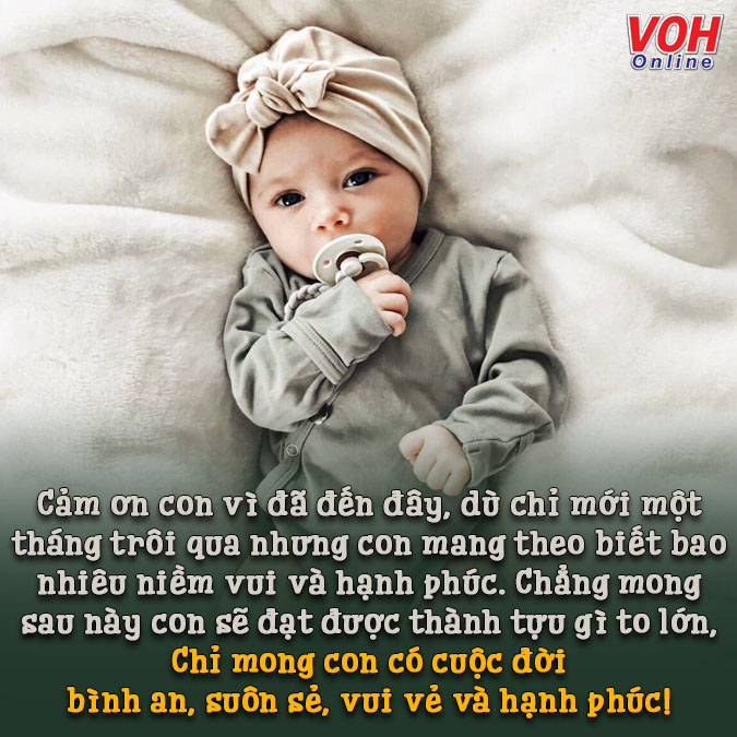 Lời Chúc Đầy Tháng Ngắn Gọn Gallery 2