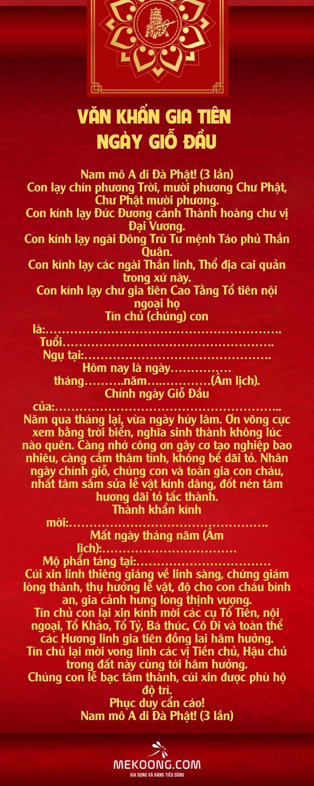 Bài Khấn Mời Người Mất Về Ăn Giỗ Chuẩn Nhất Gallery 2