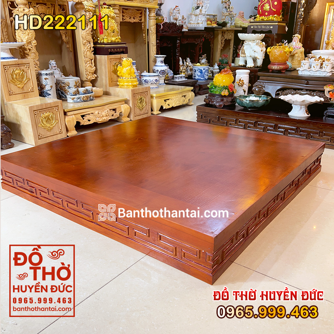 Bục gỗ kê bàn thờ: Chọn lựa hoàn hảo cho không gian tâm linh Gallery 2