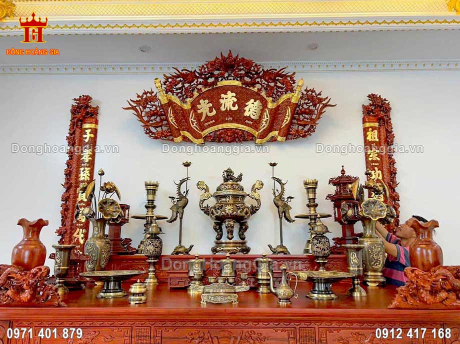 Bộ Lư Đồng Để Bàn Thờ: Chọn Mua Sản Phẩm Chất Lượng, Đẹp Mắt Gallery 2