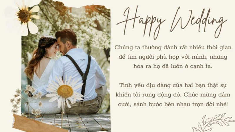 Thơ Chúc Đám Cưới Ngắn Gọn Hay Và Ý Nghĩa Gallery 2