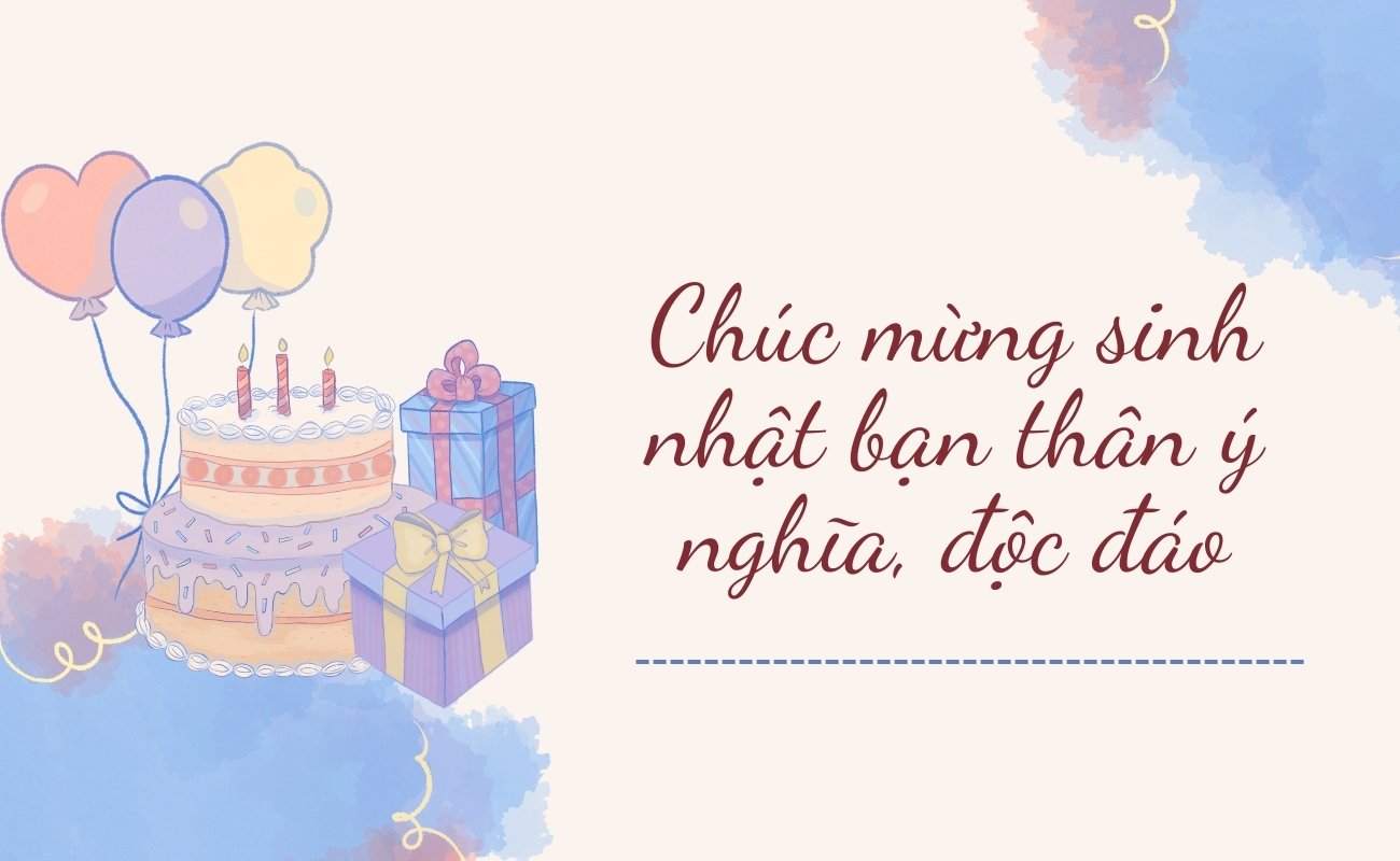 Thơ Chúc Sinh Nhật Bạn Thân Hay Nhất Gallery 2