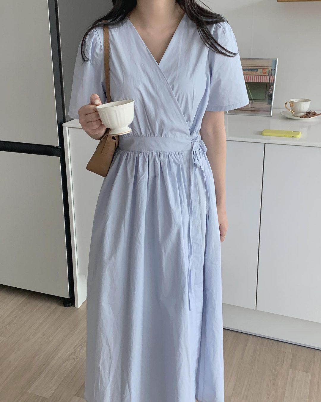 Váy Vải Thô Hàn Quốc - Kiểu Dáng Thời Trang, Chất Liệu Tuyệt Vời Gallery 2