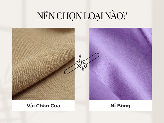 Nỉ Bông và Nỉ Chân Cua: Sự Khác Biệt và Ứng Dụng Gallery 2