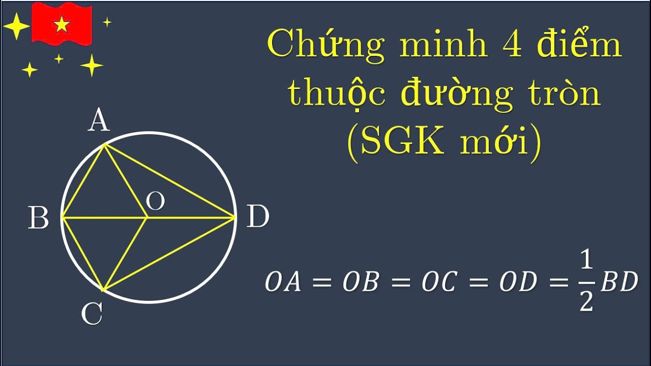 Cách Chứng Minh 4 Điểm Cùng Thuộc Một Đường Tròn