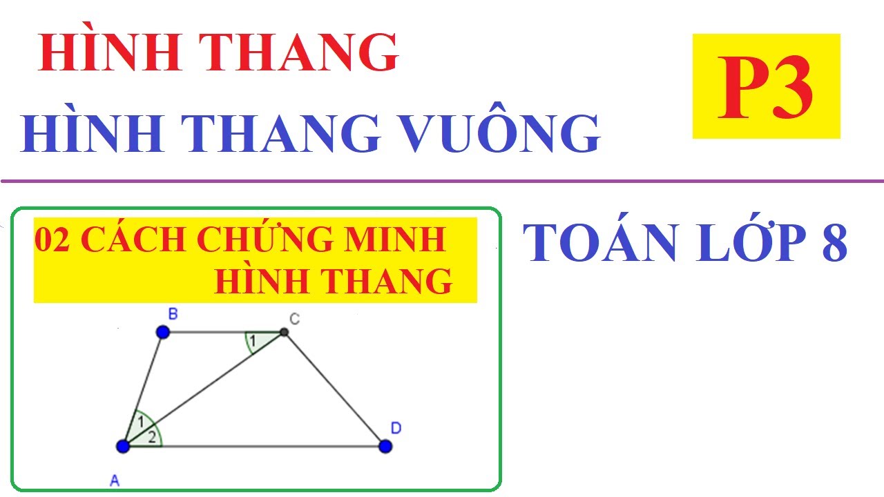 Cách Chứng Minh Hình Thang Vuông Gallery 2