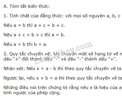 Cách Chuyển Vế Phép Chia