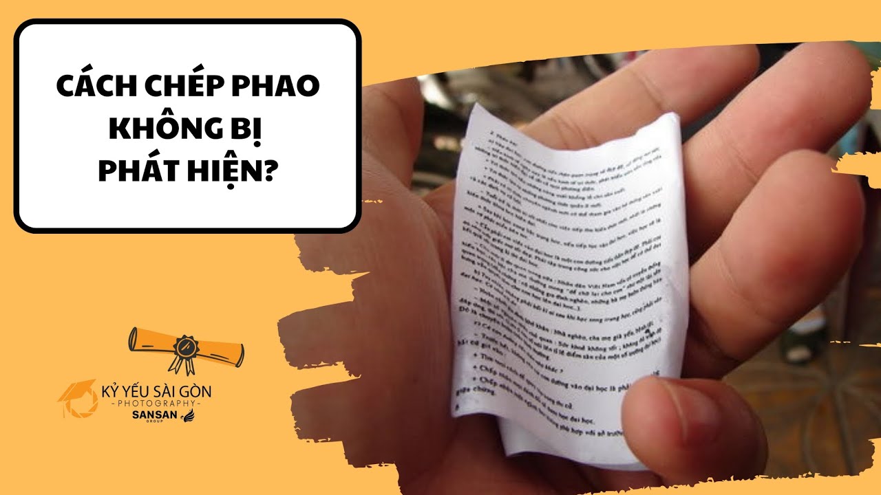 Cách Coi Tài Liệu Không Bị Bắt