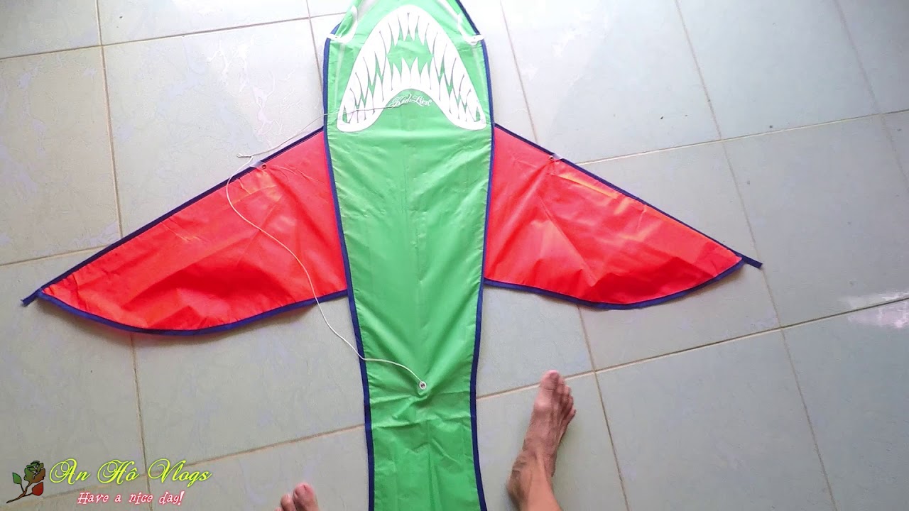 Cách Cột Dây Diều Cá Mập