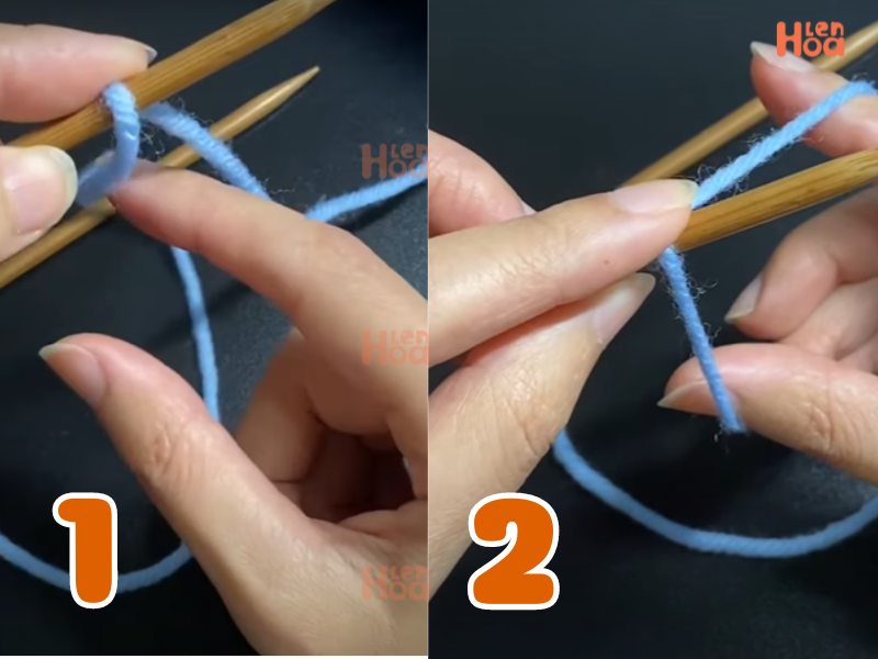 Cách Đan Len Bằng Đũa