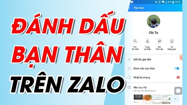 Đánh dấu bạn thân trên Zalo người kia có biết không? Gallery 1