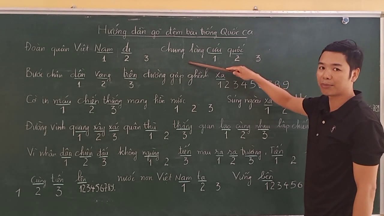 Cách Đánh Trống Chào Cờ, Quốc Ca, Đội Ca Chuẩn Nhất Gallery 2