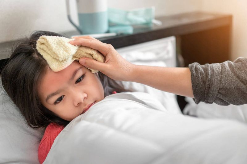 Bị sốt đắp khăn lạnh hay nóng? Gallery 2