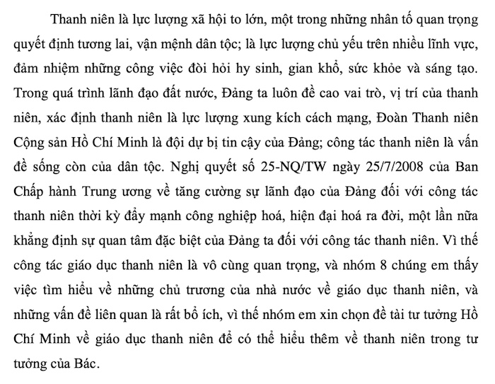 Cách Đặt Vấn Đề Cho Bài Tiểu Luận
