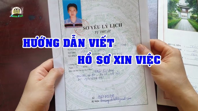 Cách Viết Hồ Sơ Xin Việc Theo Mẫu Có Sẵn Gallery 2