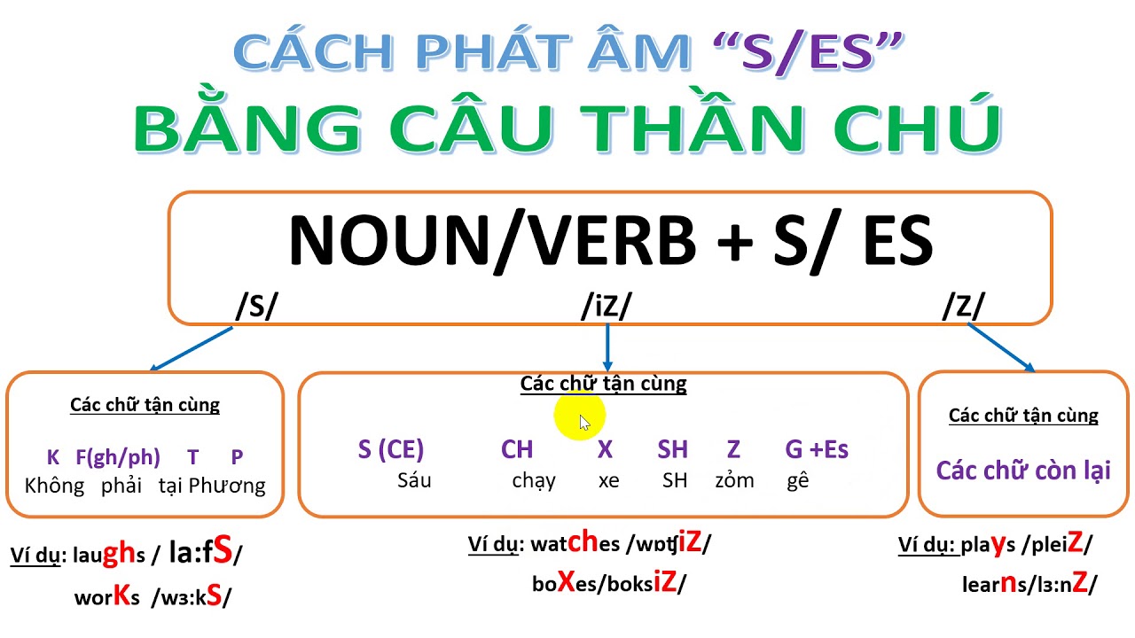 Cách Đọc Đuôi S Trong Tiếng Anh