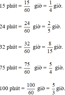 Cách đổi phút ra giờ lớp 5 Gallery 2