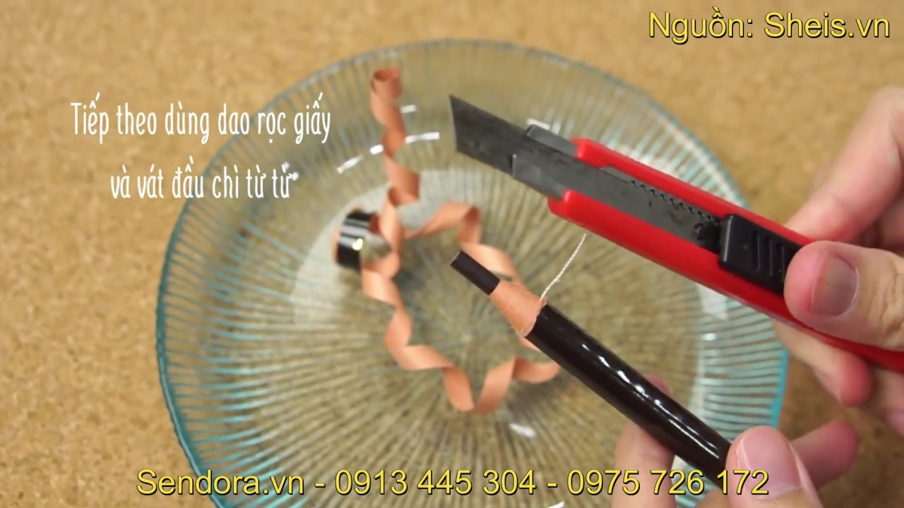 Cách Dùng Chì Xé Hiệu Quả Và An Toàn