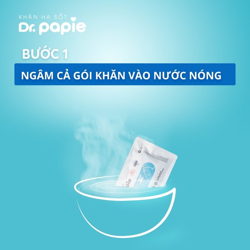 Cách dùng khăn lau hạ sốt