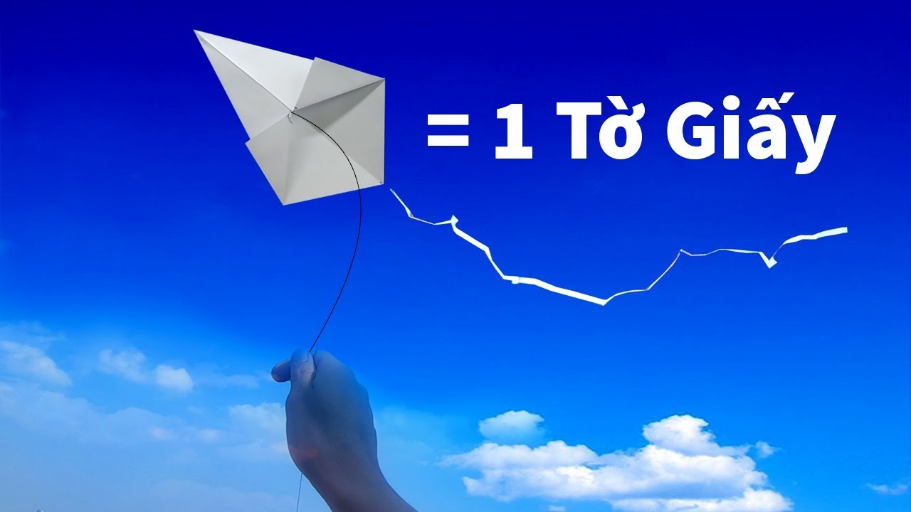 Cách Gấp Diều Giấy