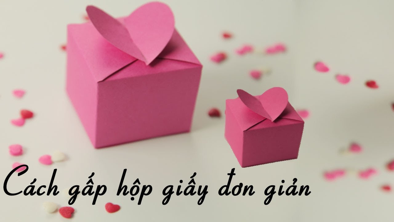 Cách Gấp Hộp Quà Bằng Giấy