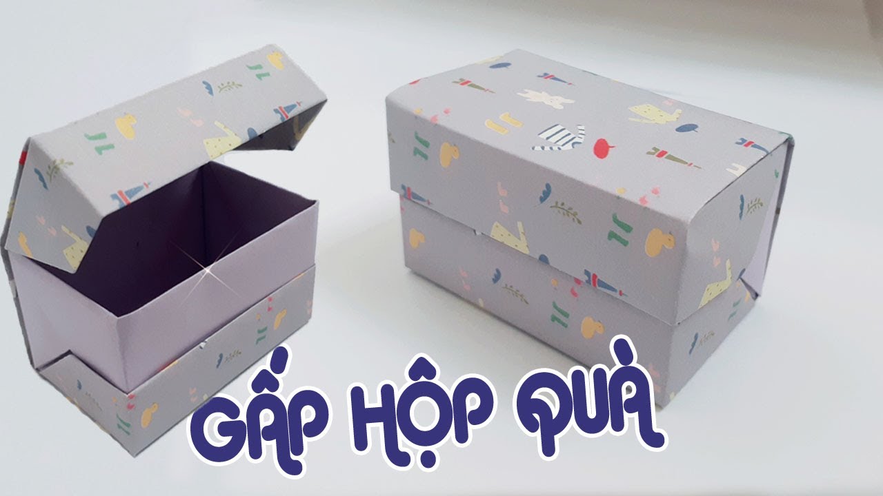 Cách Gấp Hộp Quà Bằng Giấy Gallery 2