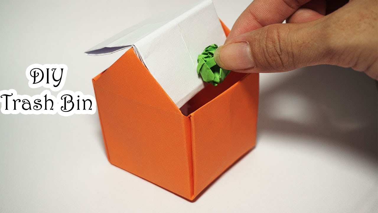 Cách Gấp Thùng Rác Tiện Lợi và Sáng Tạo